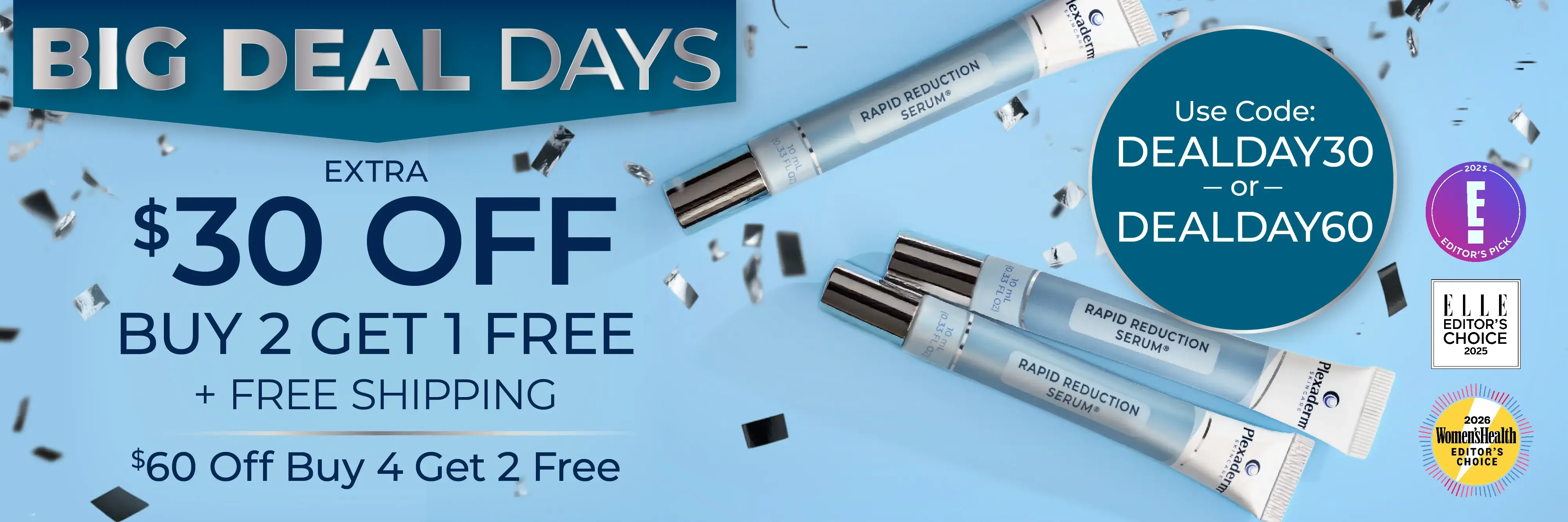 $30 Off Buy 2 get 1 free