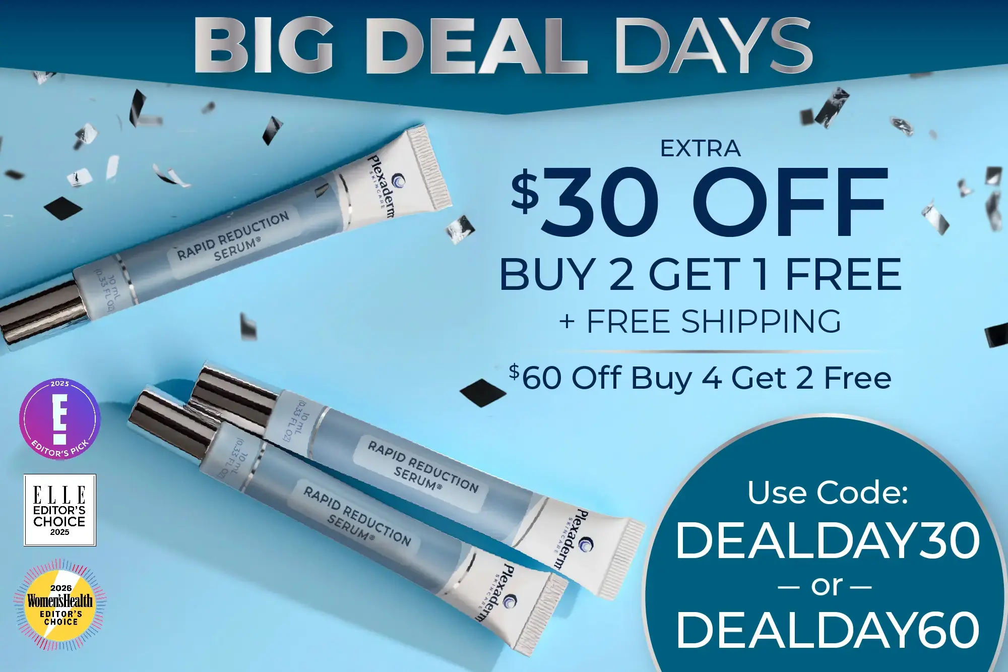 $30 Off Buy 2 get 1 free