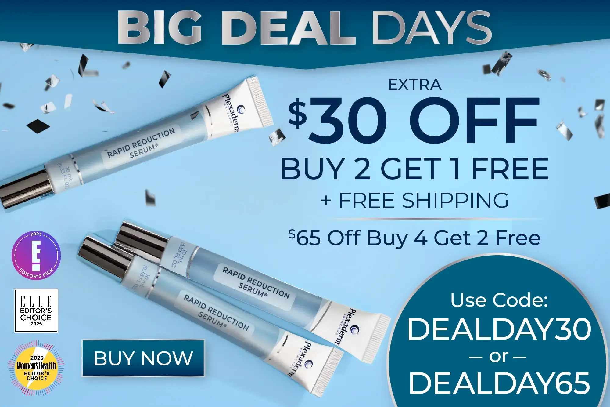 $30 Off Buy 2 get 1 free