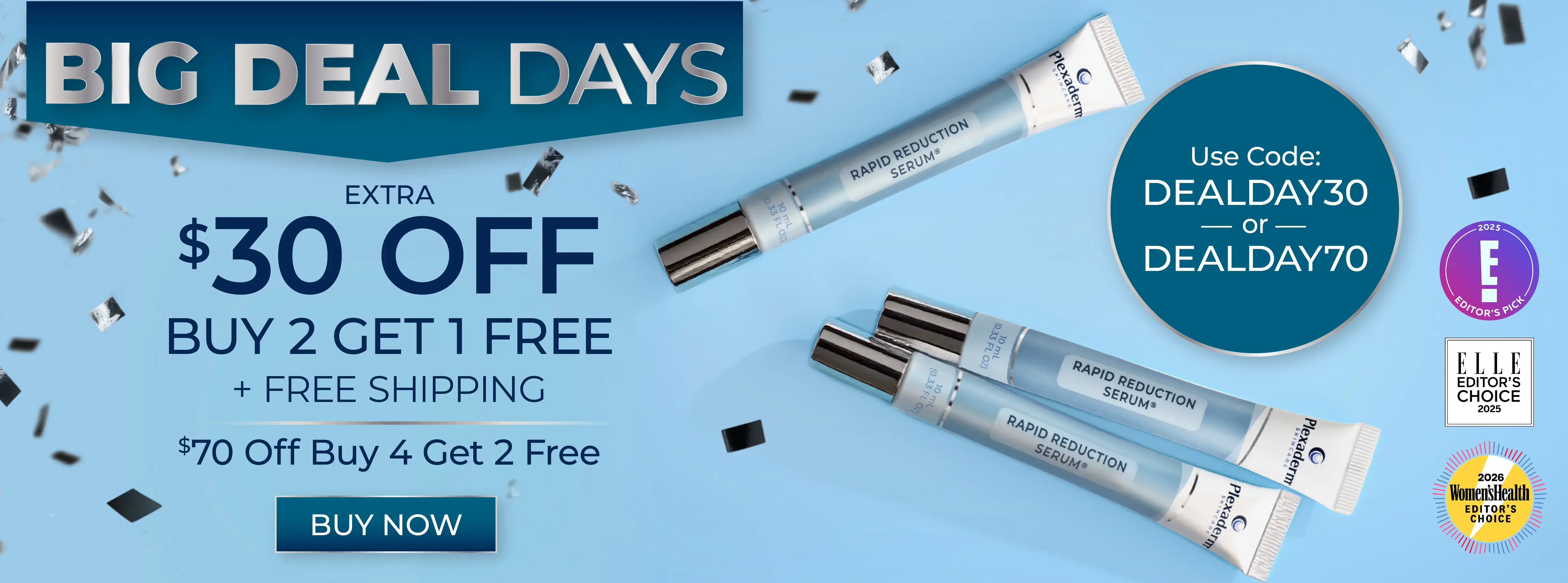 $30 Off Buy 2 get 1 free
