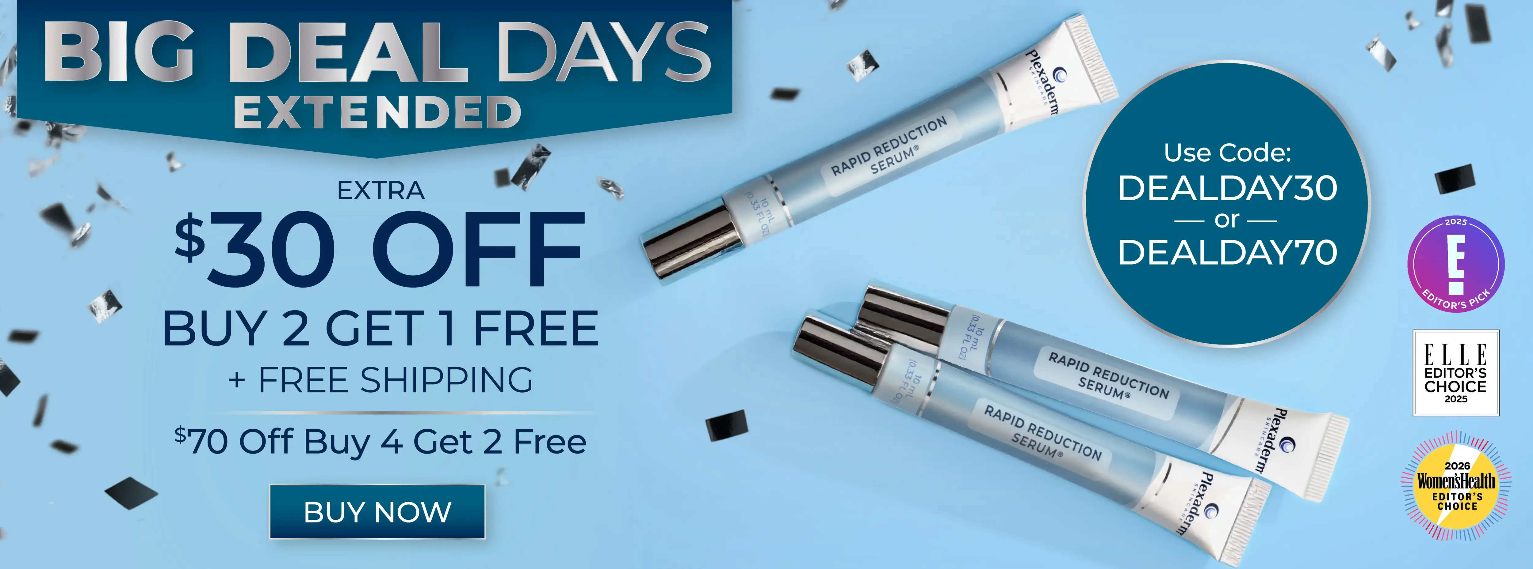 $30 Off Buy 2 get 1 free