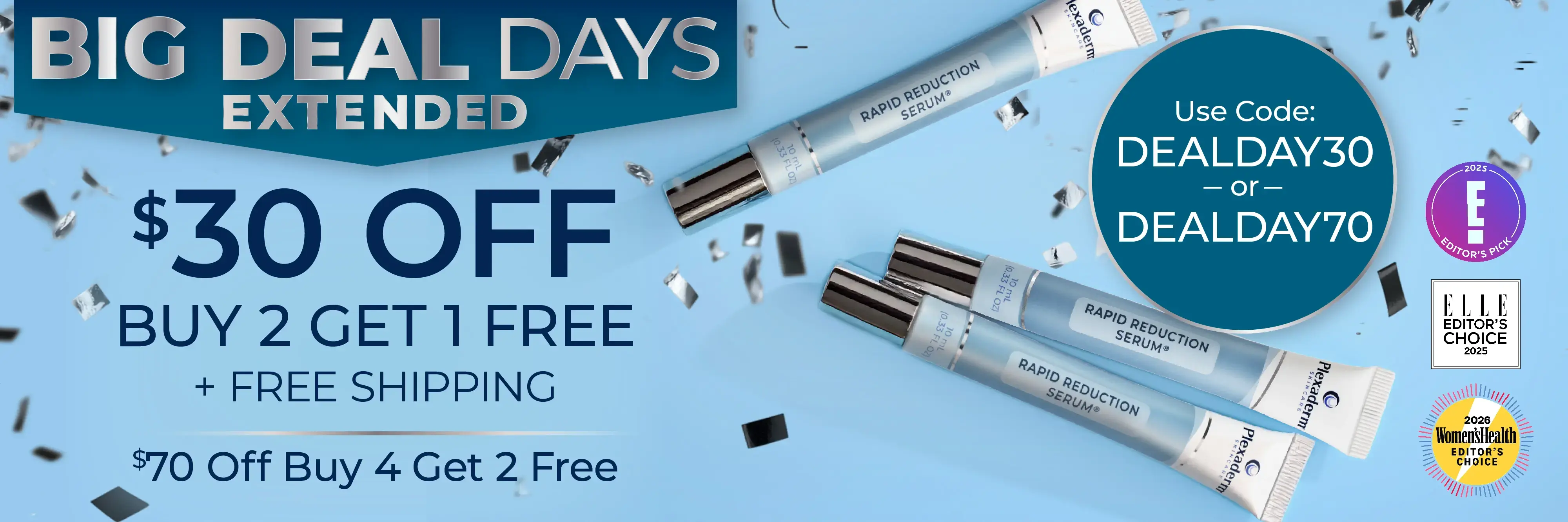 $30 Off Buy 2 get 1 free