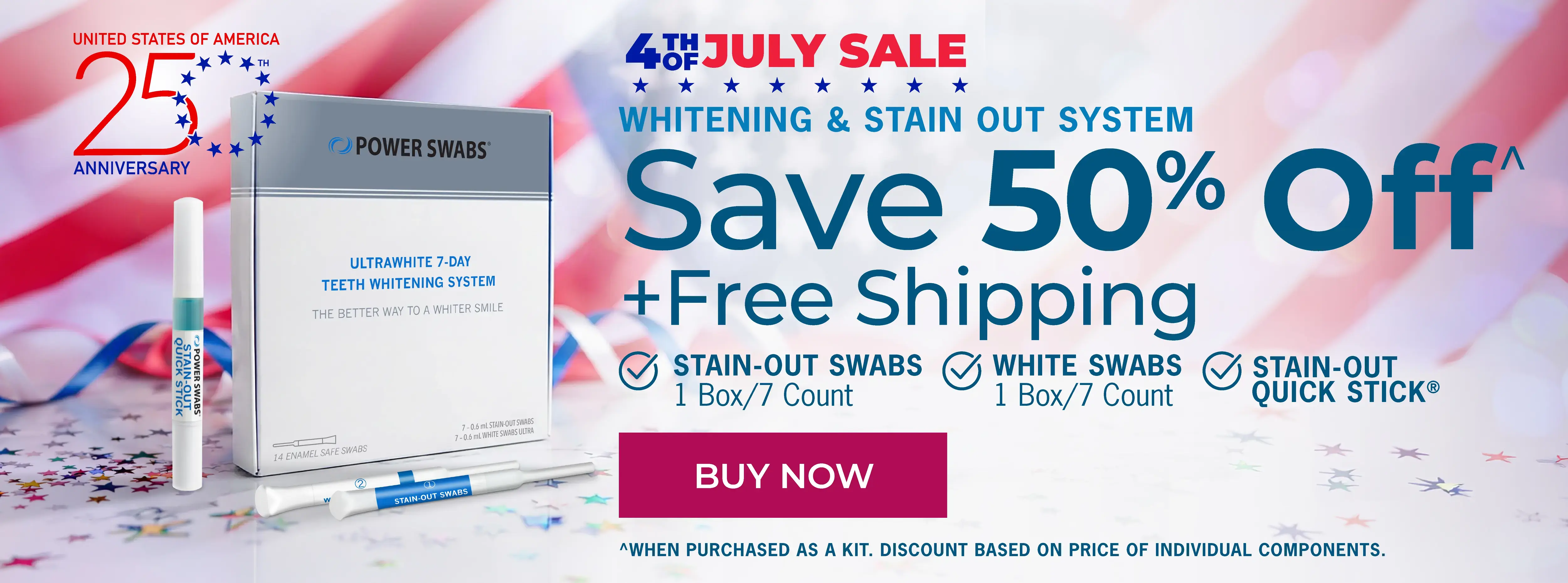 Save 50% off