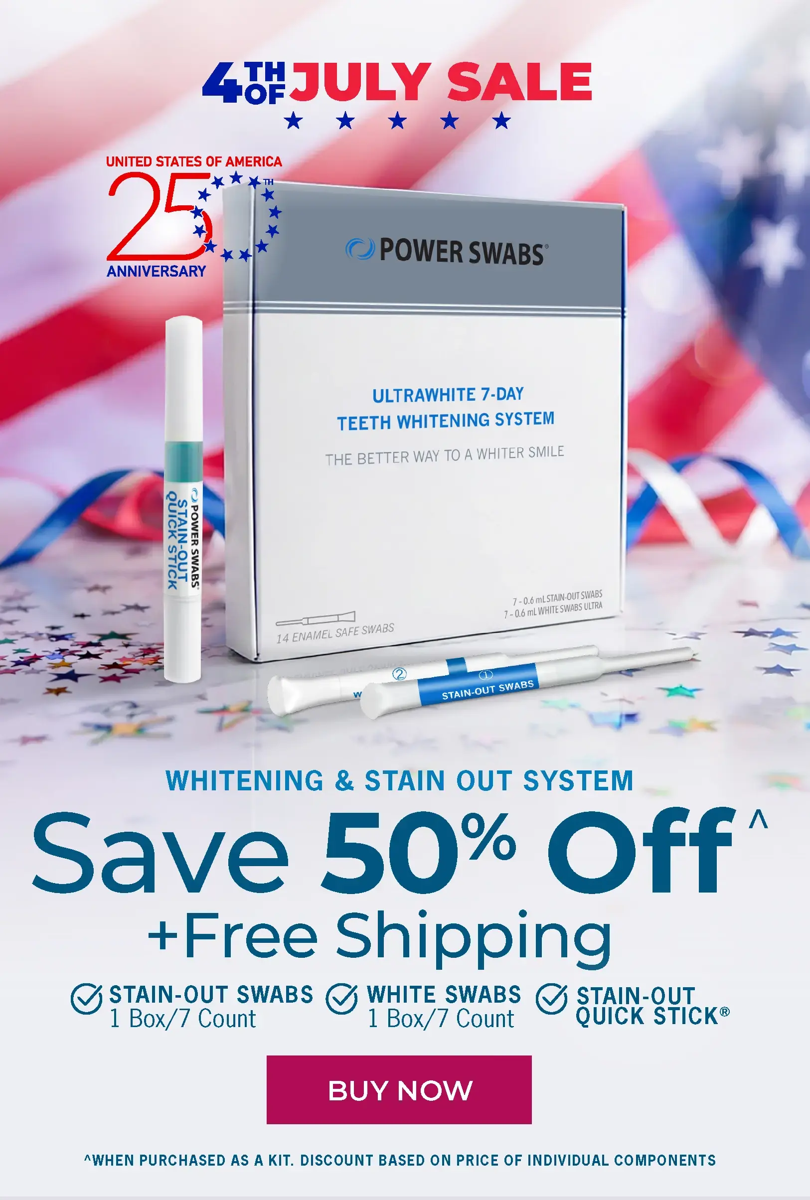 Save 50% off