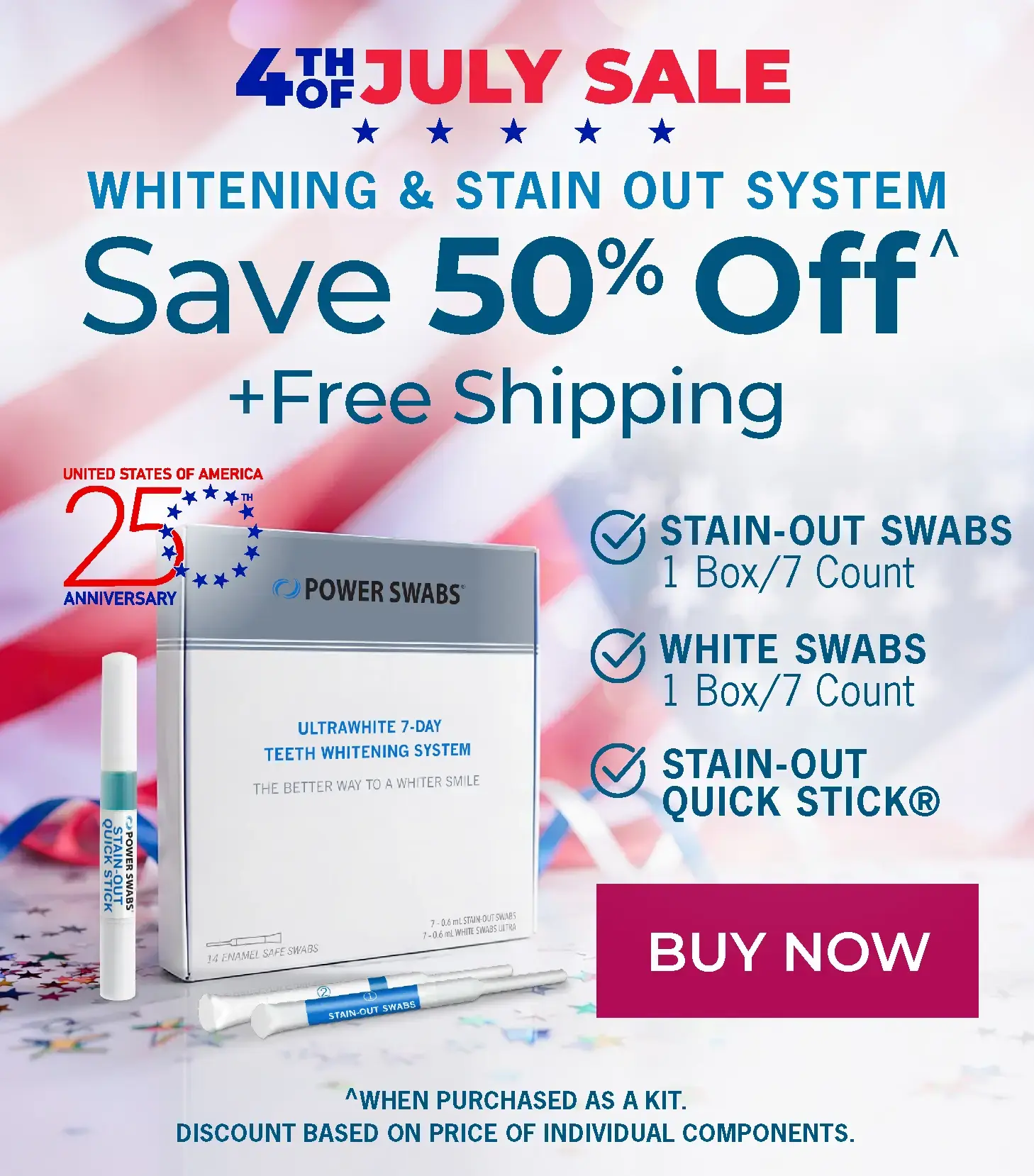 Save 50% off