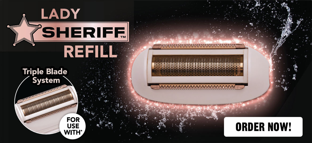Lady Sheriff Refill - Triple blade system - order now