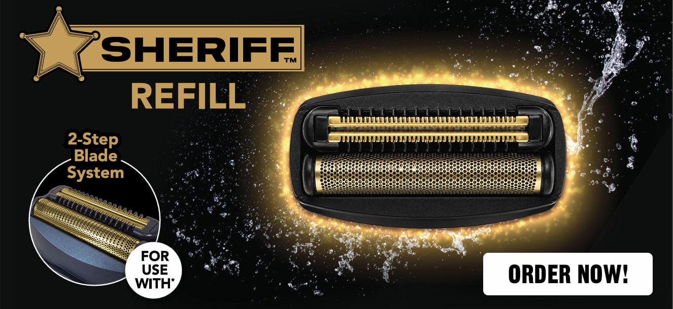 SHave sheriff refills - 2-step blades system - order now