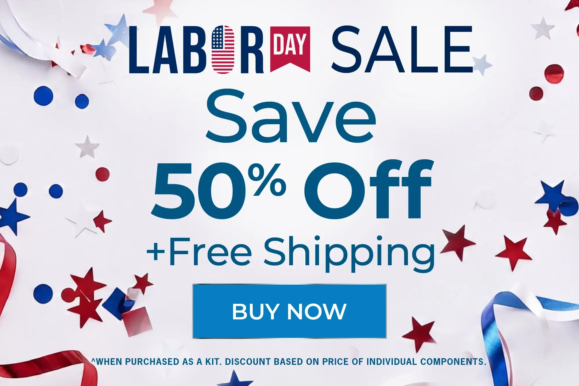 Save 50% off