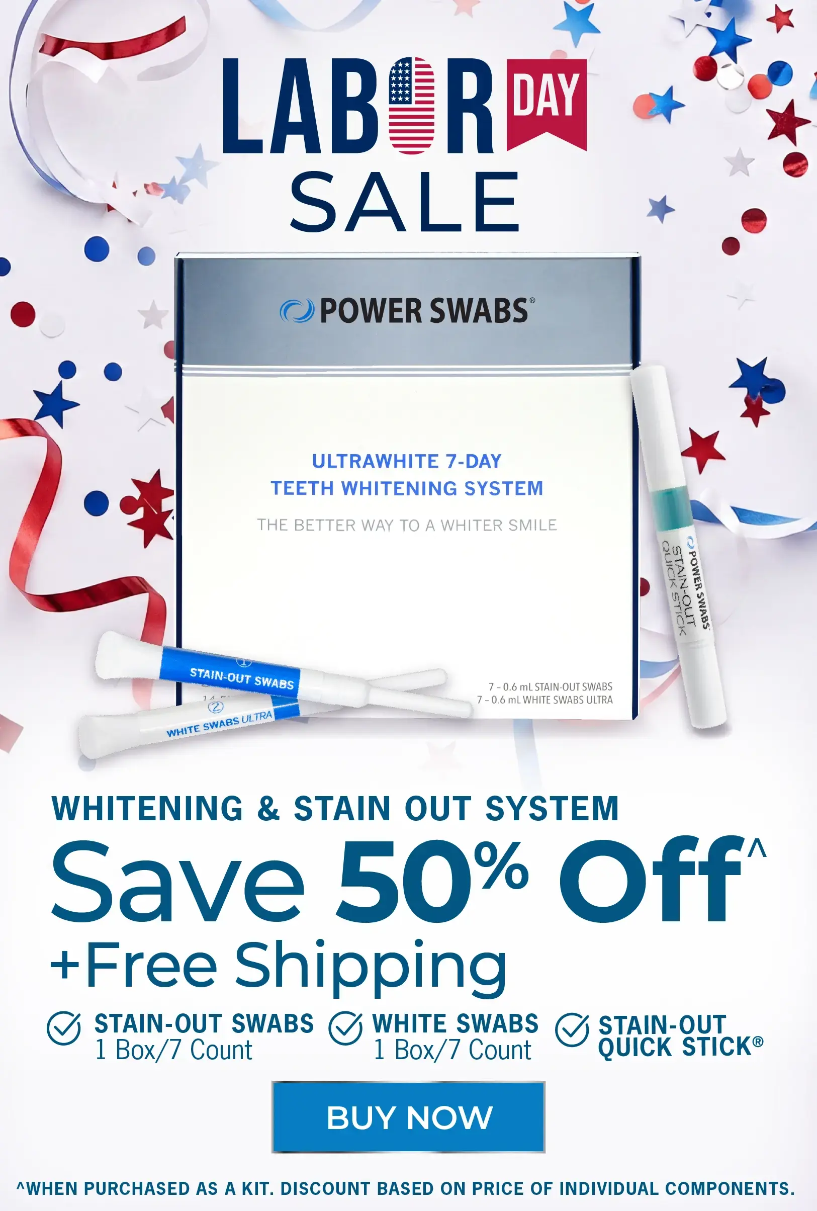 Save 50% off