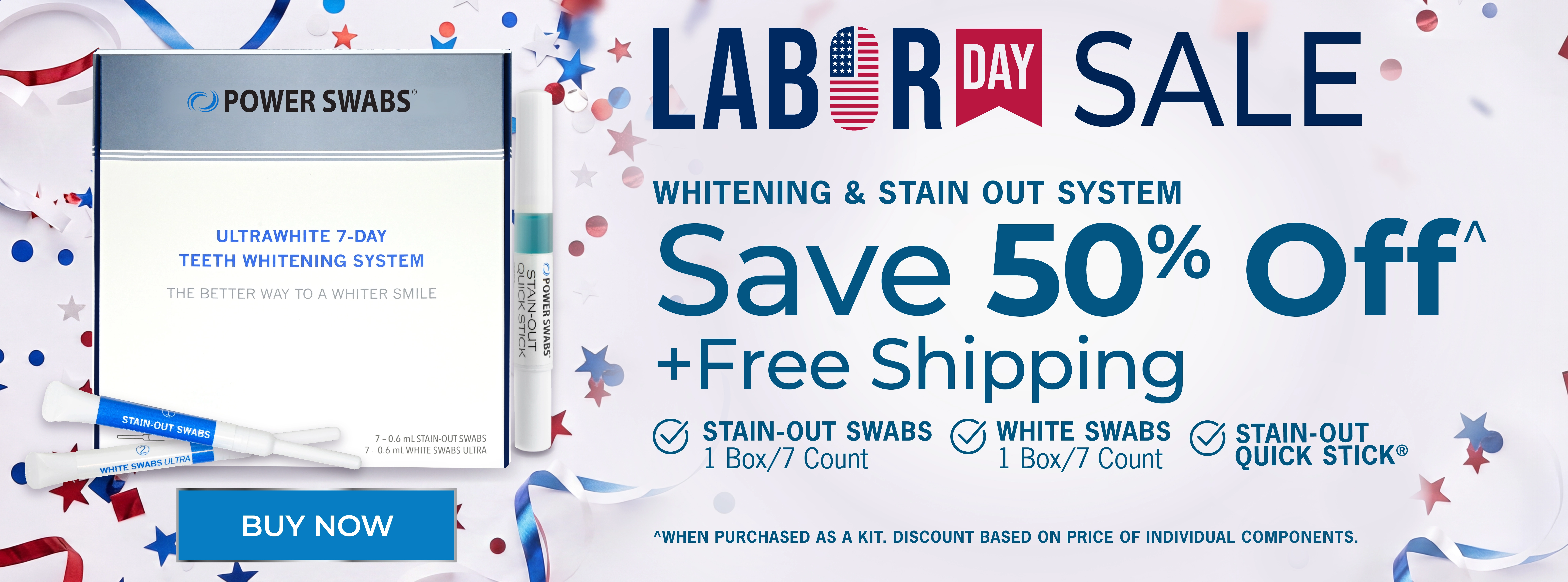 Save 50% off