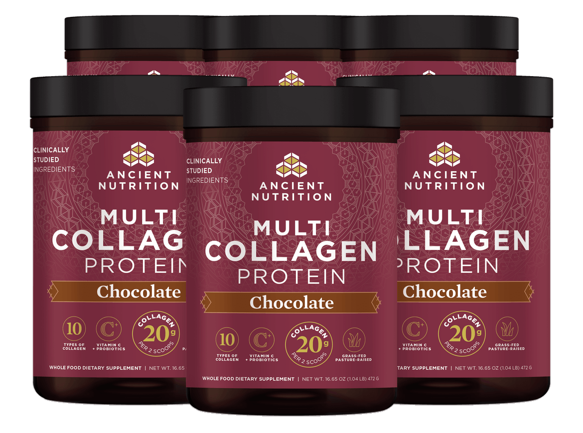 6 container Multi Collagen Protein bundle