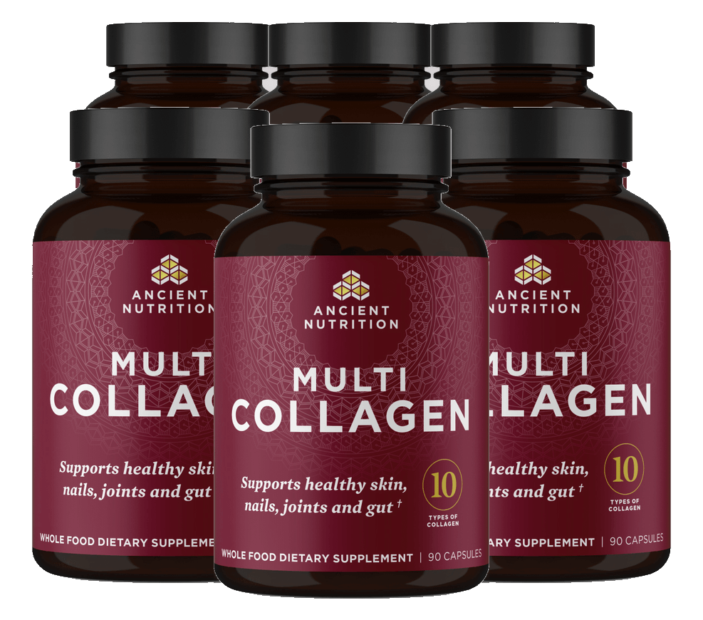 6 bottle Multi Collagen Capsules bundle