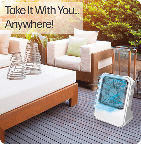 Take it with you anywhere!