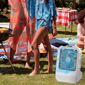 Arctic Air&reg; Outdoor cooling off a bbq