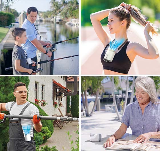 All the different ways to use Arctic Air® Breeze Jet