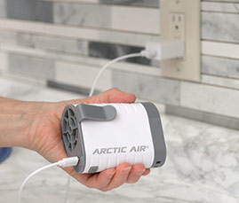 Arctic Air® Breeze Jet charging