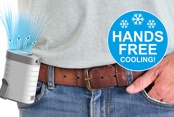 Arctic Air® Breeze Jet hands free cooling