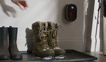 Handy Heater® Copper Core in a yoga studio!