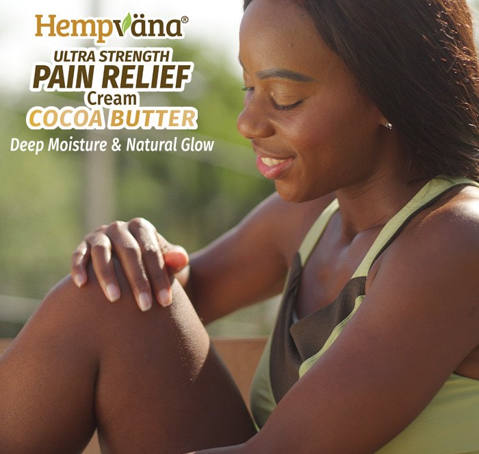 Pain relief cocoa butter deep moisture and natural glow