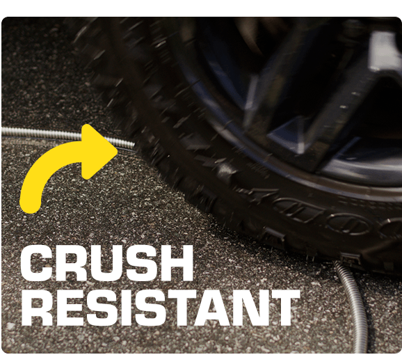 Bionic Steel Hose, crush resistant