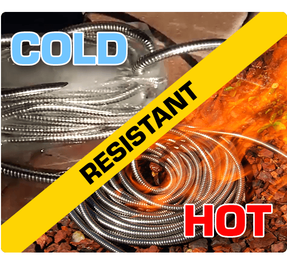 Bionic Steel Hose, hot or cold resistant