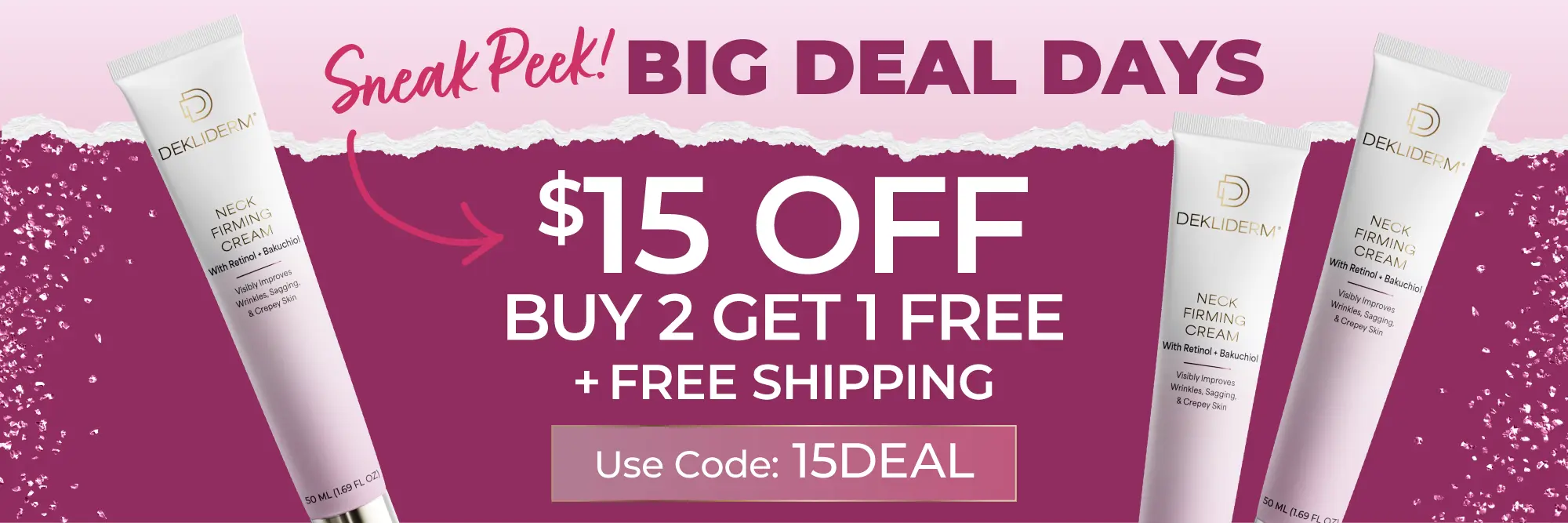Big Deal Savings on Buy 2 Get 1 Free