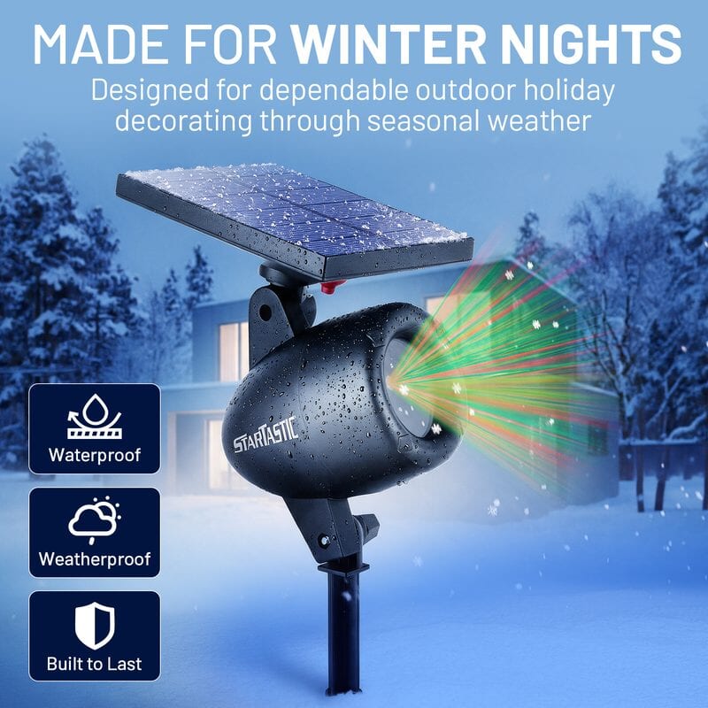 Made for winter nights: waterproof, weatherproof, built to last