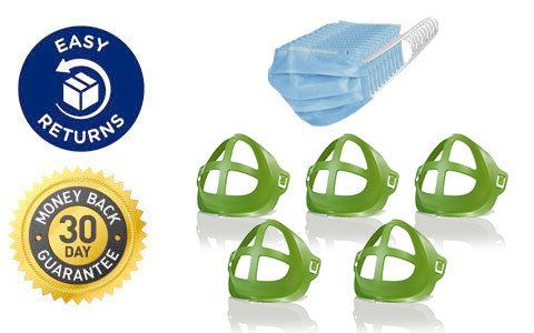 Five Cool Turtles, 10-Pack of Electroman Face Masks, Easy Returns, 30 Day Money Back Guarantee