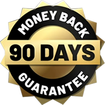 90 day money back guarantee badge